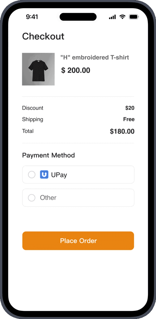 Pay in one step